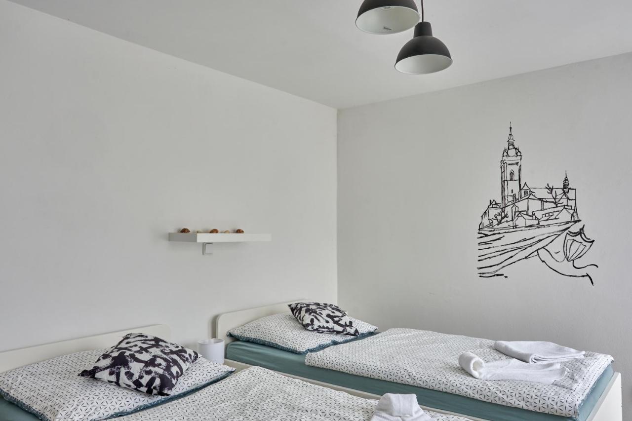 Krejcovstvi Appartement Mělník Buitenkant foto